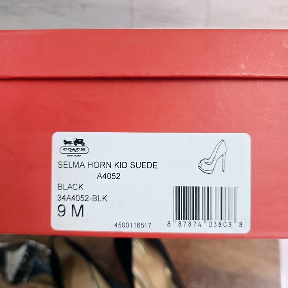 Coach Selma Suede Pumps - Picture 9 of 9